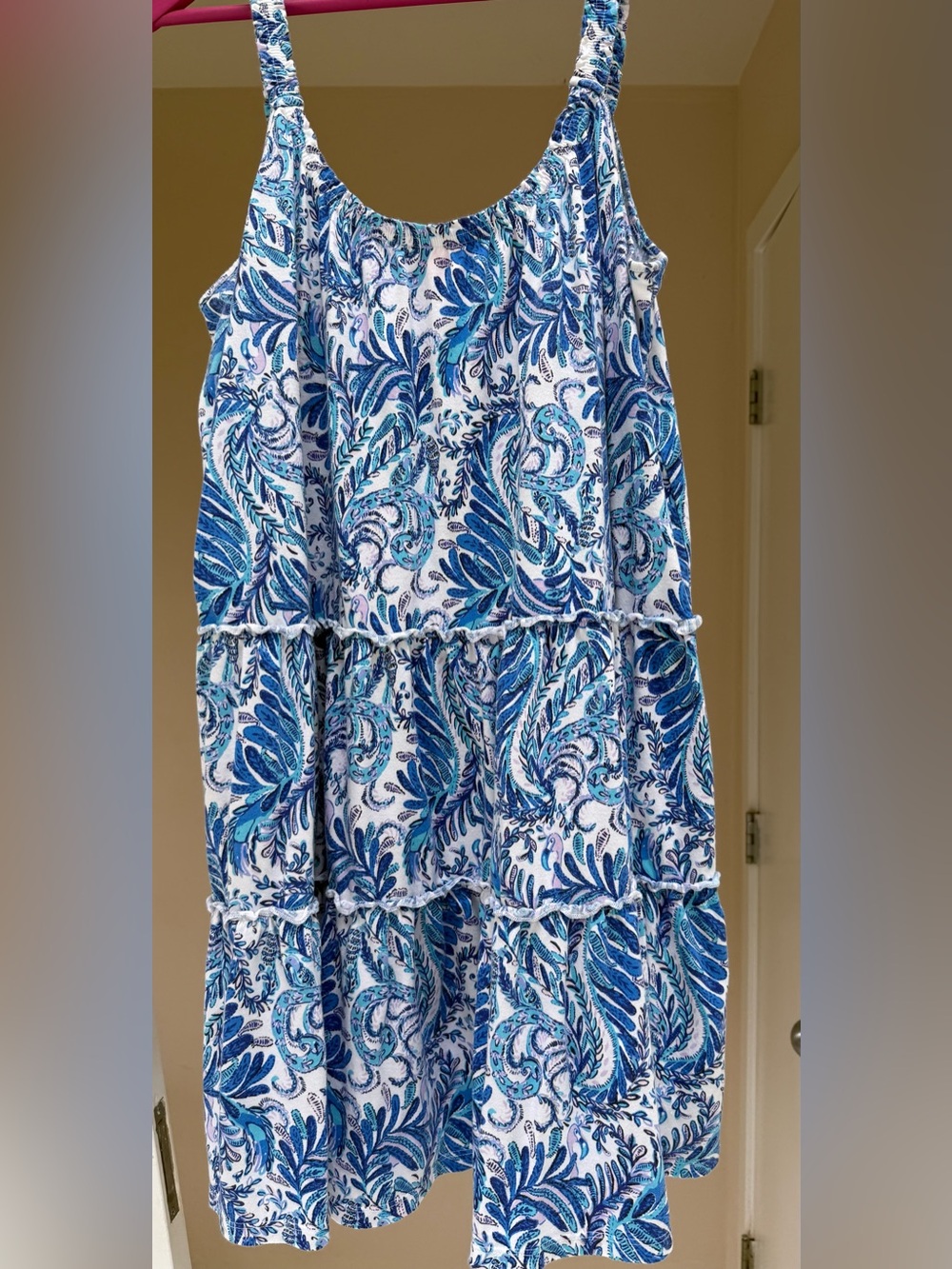 Lilly Pulitzer “bird is the word” loro dress sz XL